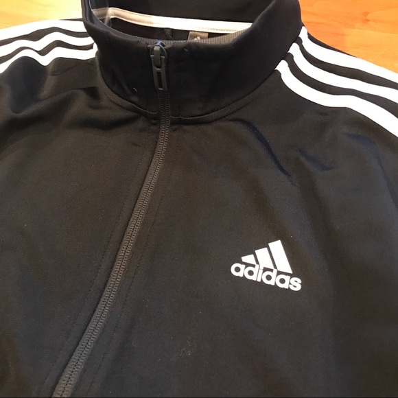ADIDAS Essentials Black 3-Stripes Track Suit - Picture 4 of 16